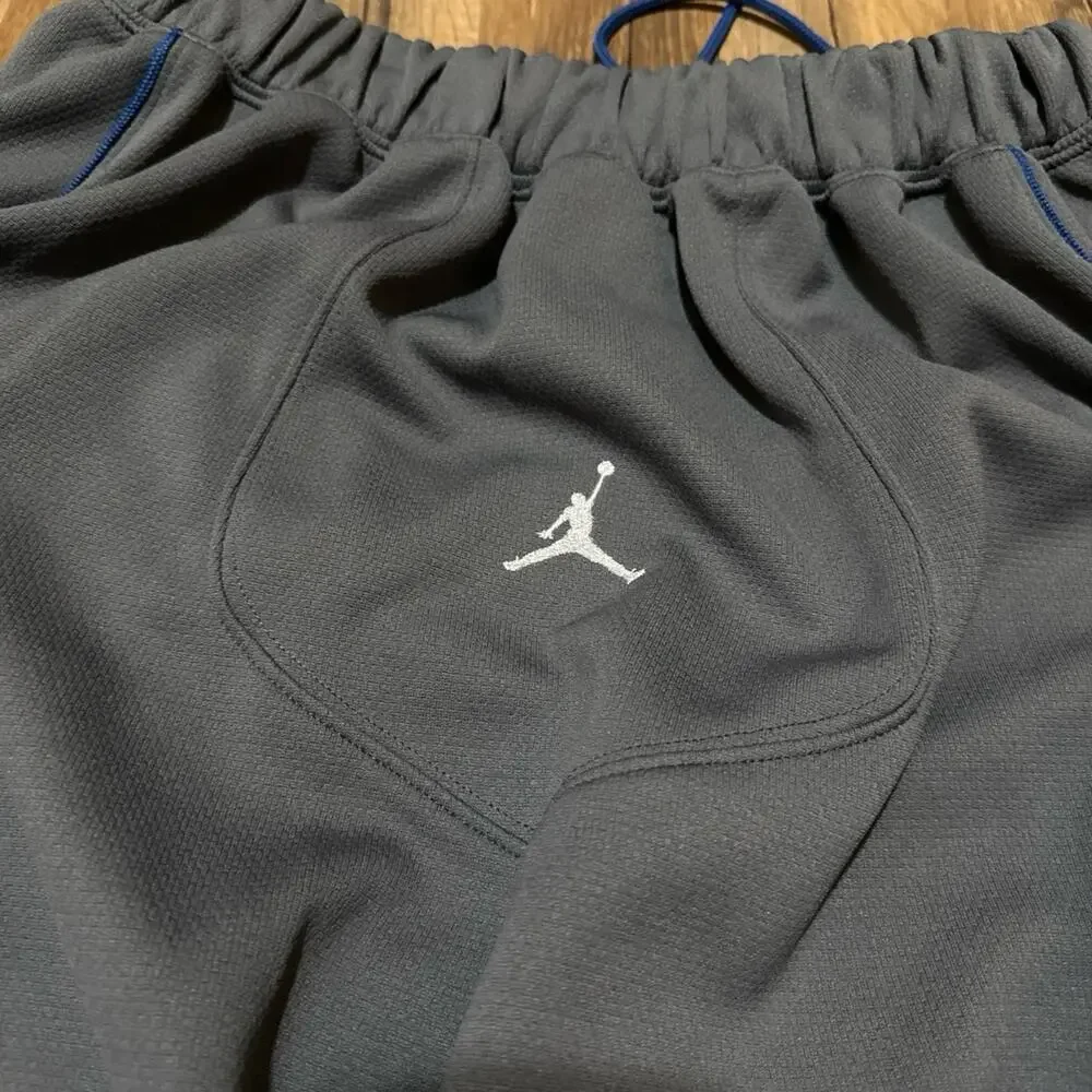 2005 Air Jordan 20th Anniversary 23 Cat Scratch Mesh Vintage Grey Shiny Shorts
